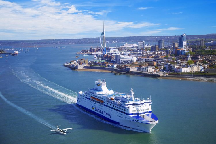 Seaglider Brittany Ferries and REGENT