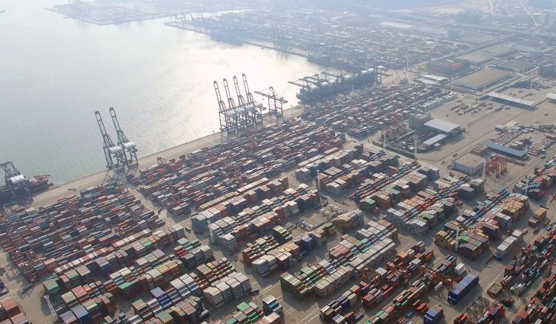 Yantian-port_from_above