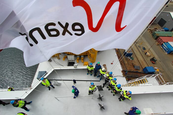 ulstein nexans aurora delivery