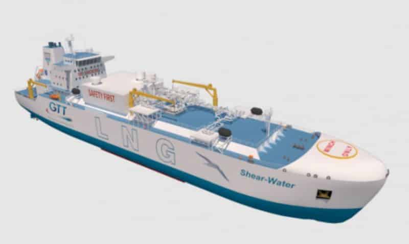 “Ballast-Water-Free” LNG Bunker & Feeder vessel design