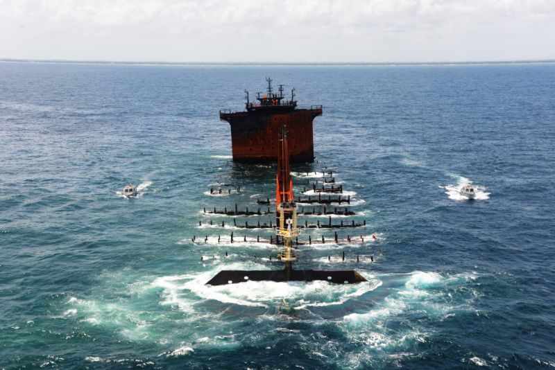 Indian Navy Ship Completes 558-Miles-Survey around X-Press-Pearl