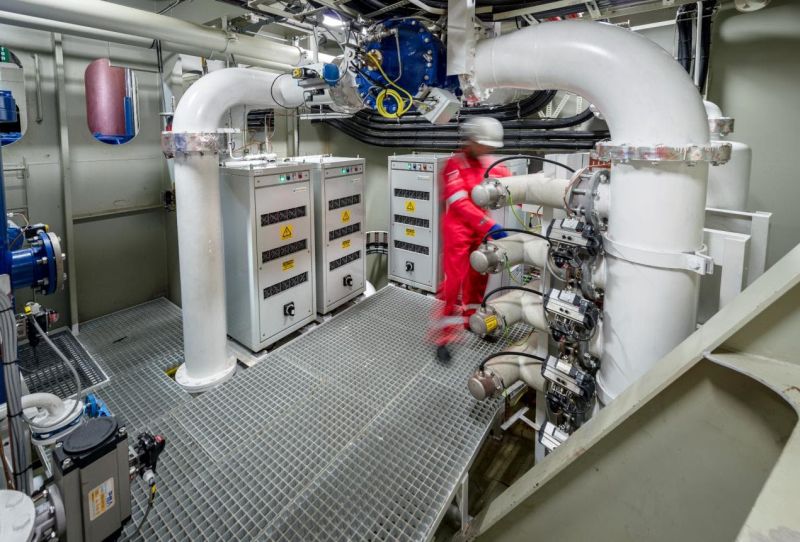 Optimarin has developed digital tool OptiLink to optimise performance of its ballast water treatment system. Credit - Optimarin