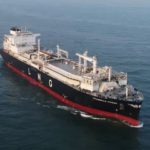 first 174,000 cubic meters LNG-FSRU in China independently developed and built by Hudong Zhonghua was signed and delivered - Transgas power sailing