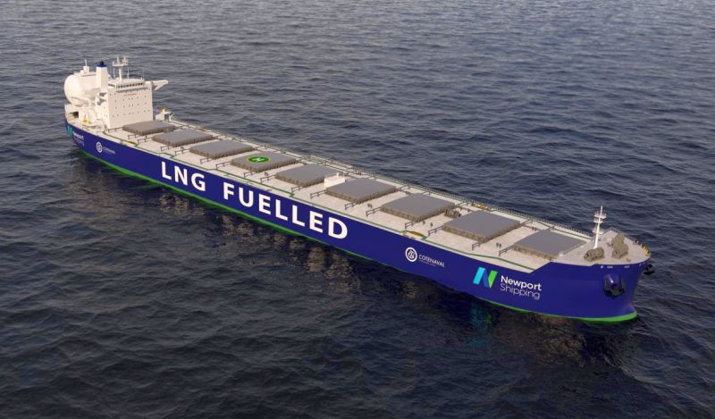 The use of a dual-fuel LNG engine can provide a commercially robust solution compared with alternative fuel technologies. Credit - Newport Shipping