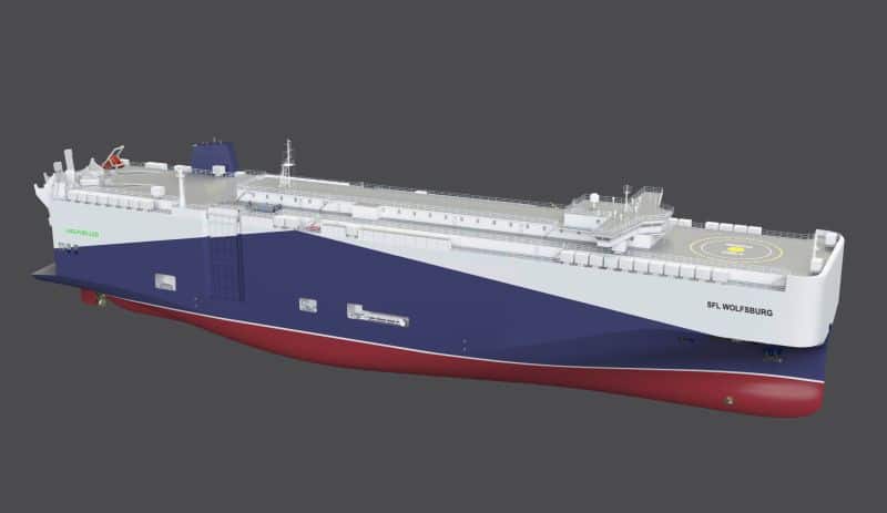 Volkswagen Group continues switch to low-emission logistics with LNG ships