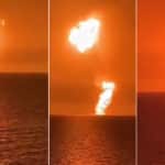 fire-ball-into-the-sky---caspian-sea