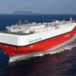 K-Line Next-generation Environmentally Friendly Car Carrier Fueled by LNG - Century Highway Green