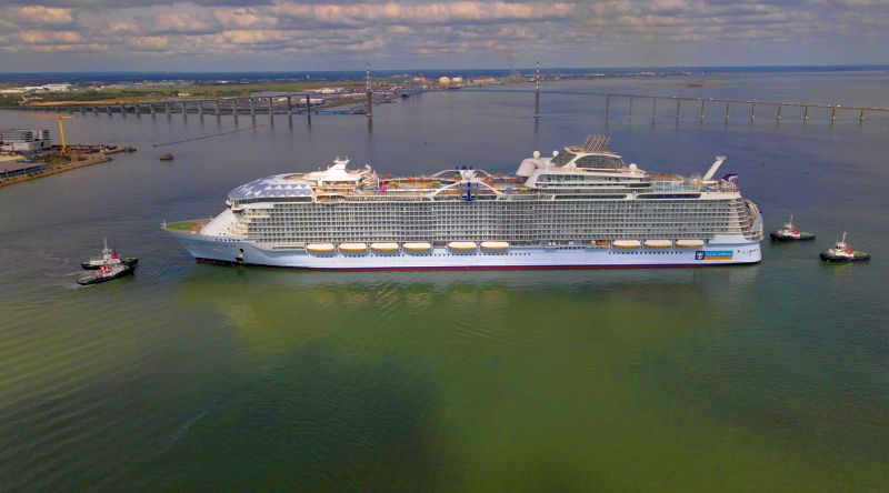 wonder of the seas sailing west