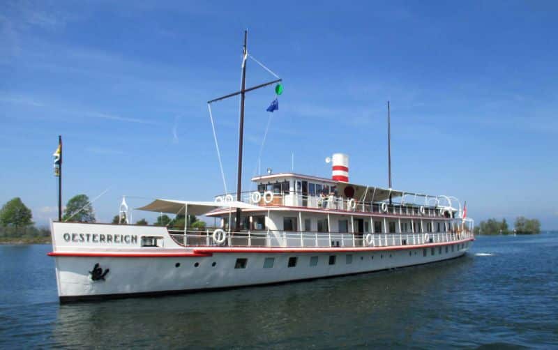 MS Österreich fitted with Thordon’s pollution-free propeller shaft bearings