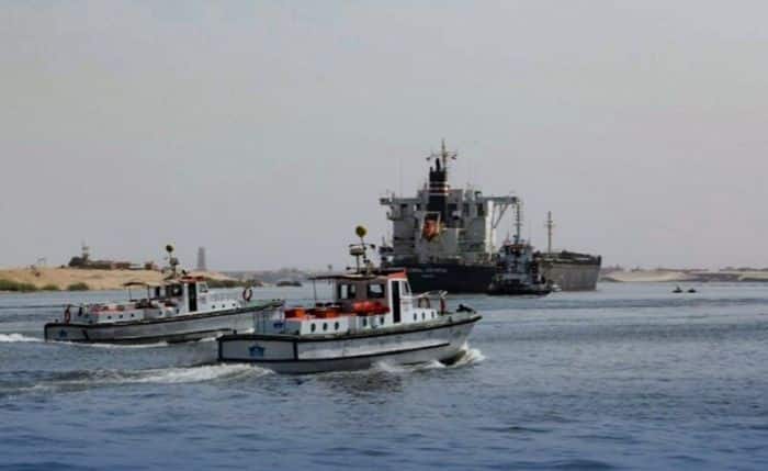 MV Coral Crystal - suez canal