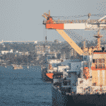 ship berthed on a port