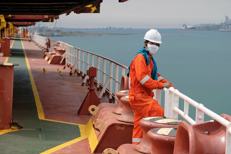 Seaman,Covid-19,Main,Deck,Mooring,Equipment