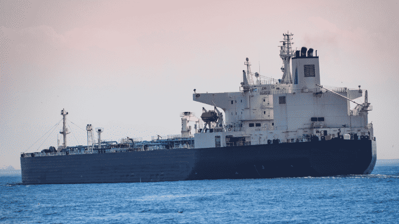 Tanker ship