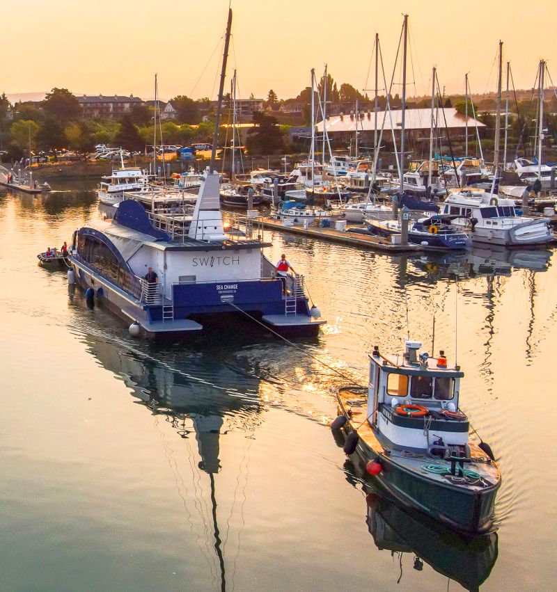 Zero-Emission Hydrogen Fuel Cell Ferry Hits The Water