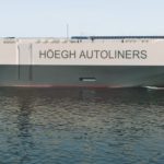 Aurora class vessel of hoegh autoliners