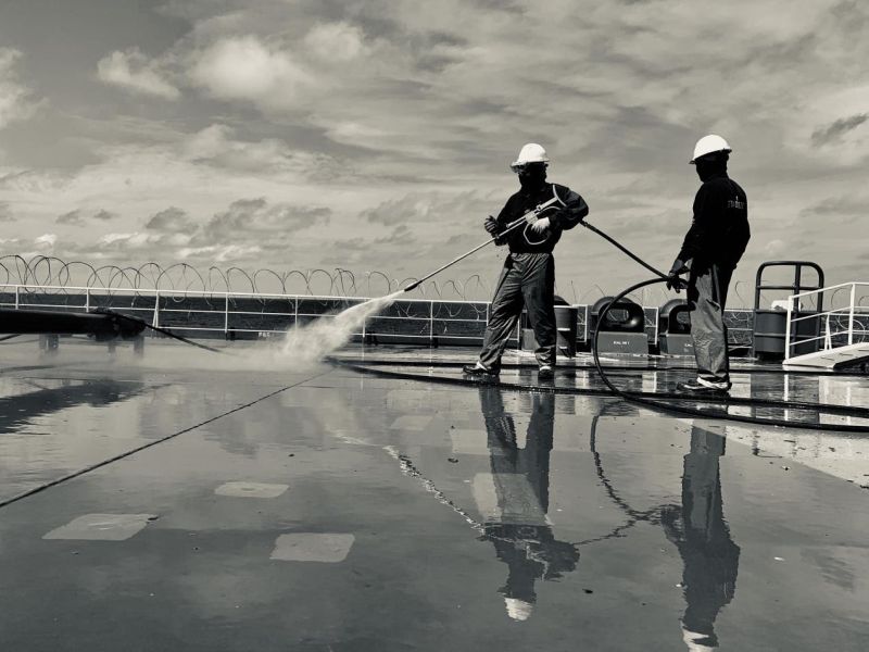 “Just a typical day in West Africa” by Richard Arguelles from ITF Seafarers’ Trust’s Still At Sea Photography Competition, 2020