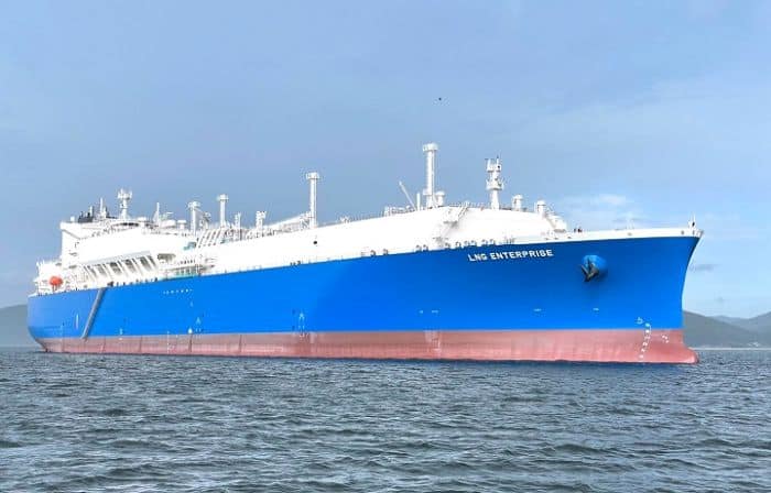 NYK delivers New LNG Carrier to TotalEnergies - Enterprise