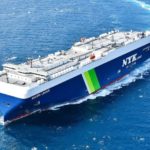 Sakura Leader, which entered the NYK fleet last month, is the first LNG-fueled PCTC to be built in Japan