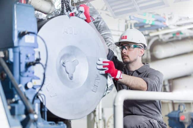 ABB service engineer in Genova