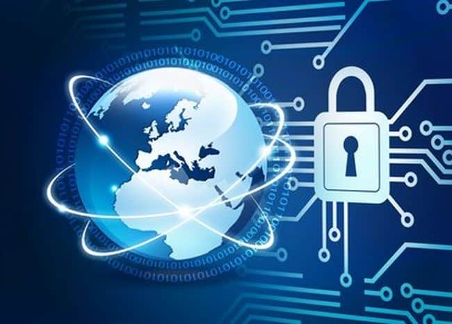 Cyber security representation Image