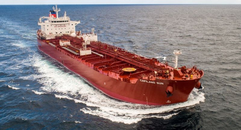 Delivery of Methanol-Duel Fueled Methanol Carrier Capilano Sun