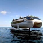 Electra - Fully Electric Hydrofoiling Ferry Concept Design Unveiled -