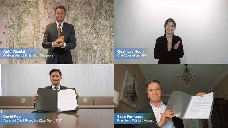 Wärtsilä partners with the Maritime and Port Authority of Singapore to co-develop next-generation safer and greener smart port solutions
