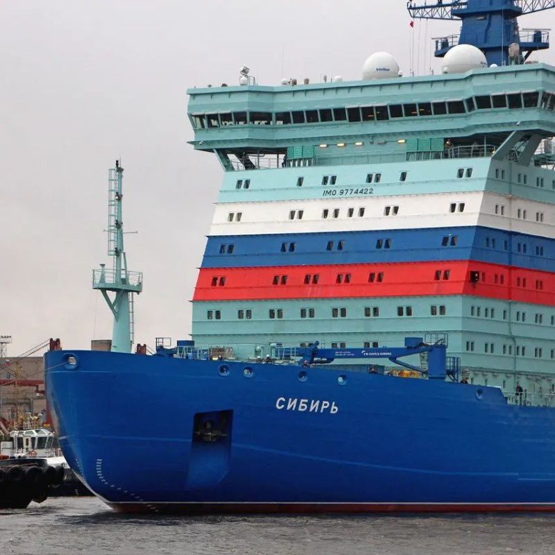 first serial nuclear-powered icebreaker of project 22220 Siberia 3