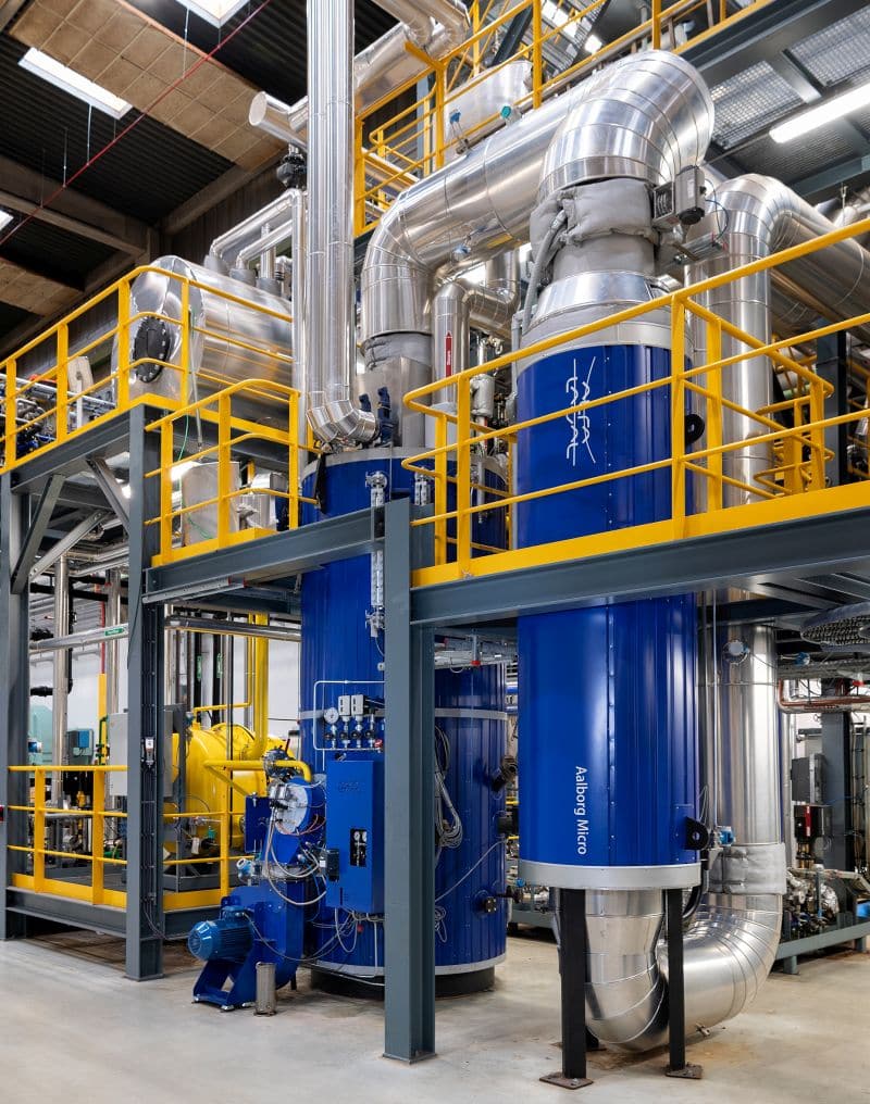 Alfa Laval Aalborg Boiler at the Alfa Laval Test & Training Centre