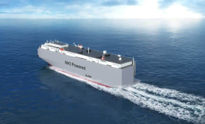 An image of Ammonia-Fuelled Car Carrier