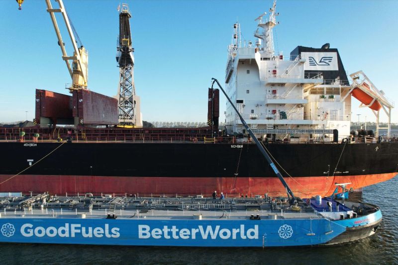 Eagle Bulk Shipping and GoodFuels conducting the first biofuel trial.