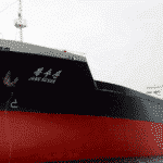 Jang Su San - North Korea Launches 12,000-Ton-Cargo Vessel For The First Time In 5 Years