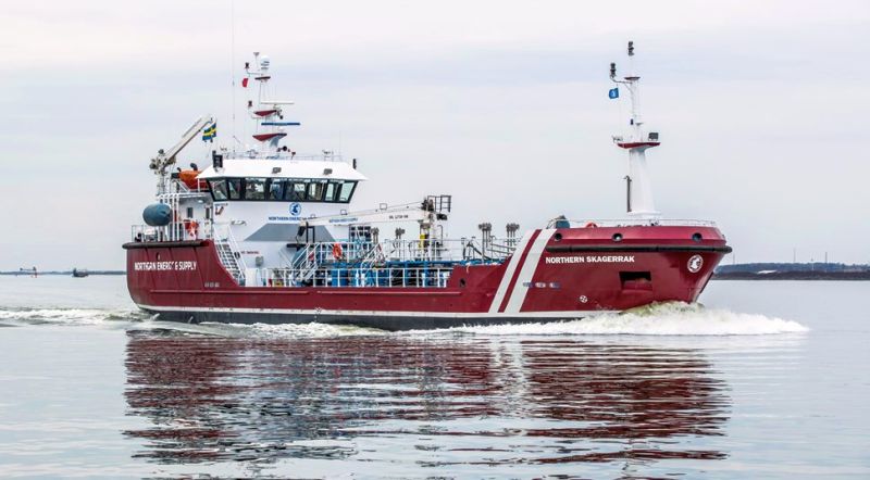 Northern Skagerrak will collect sludge from ships arriving at the Port of Gothenburg. Photo - Northern Energy & Supply