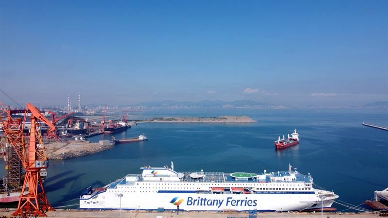 Stena RoRo’s E-Flexer Salamanca delivered to Brittany Ferries