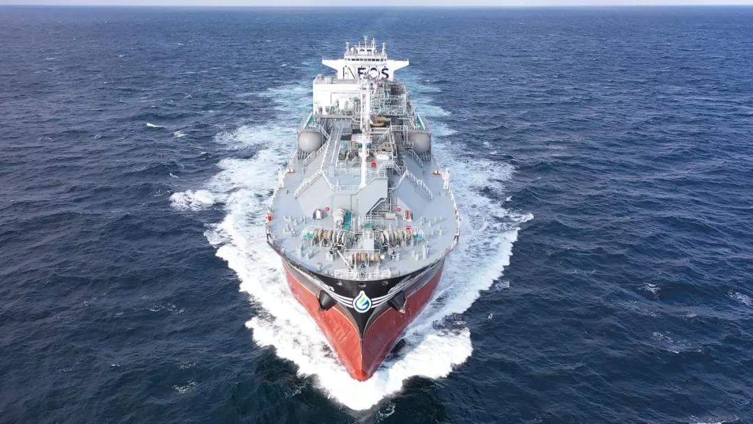 World's First Very Large Ethane Carrier Officially Named 'Pacific Ineos Belstaff'