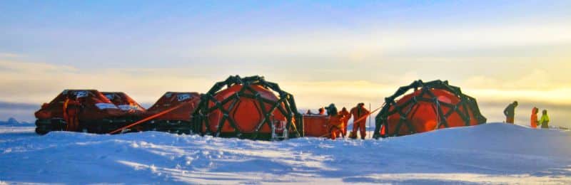 polar rescue tents
