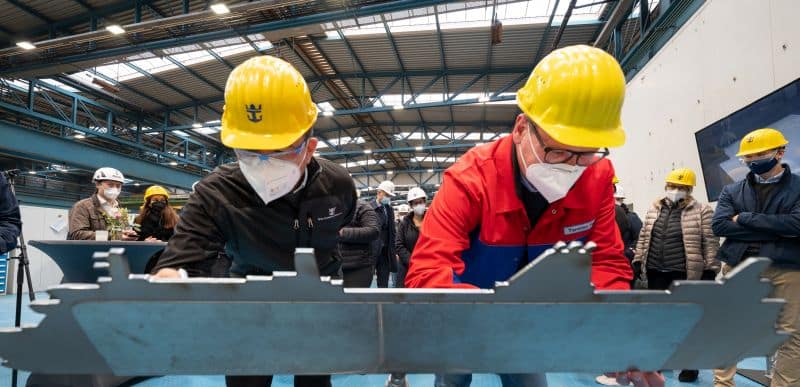 silversea nova steel cutting
