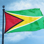 Guyana Flag By Ships