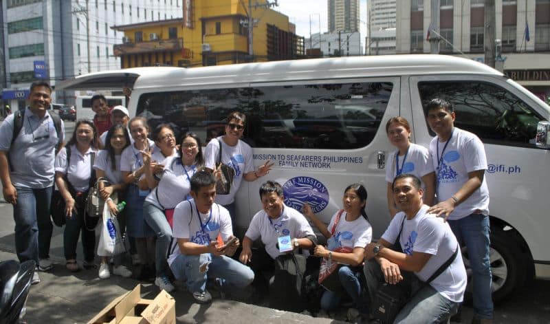 The Mission to Seafarers volunteers in Kalaw