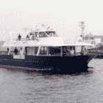 Tryangle-owned small passenger boat
