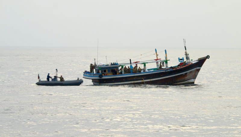 U.S. Navy Ships Interdict Heroin Worth $4 Million With International Task Force