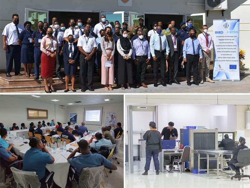 Enhancing security of cruise terminals in the Seychelles
