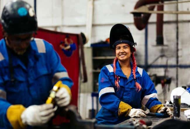 Port of Amsterdam Damen workers