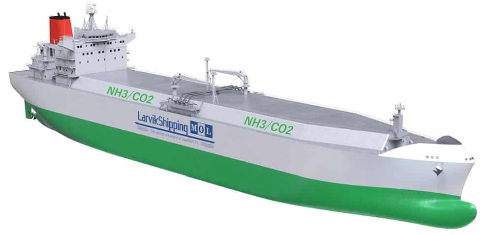 NH3 - CO2 Carrier