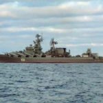 Russian navy vessel - Moskva
