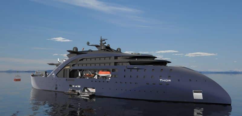 Thor’ enables replenishment of energy and supplies on site, while also boasting the technology to facilitate rescue operations, as well as conducting research tasks