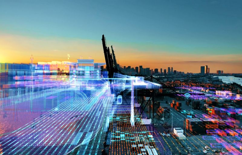 high-tech port picture