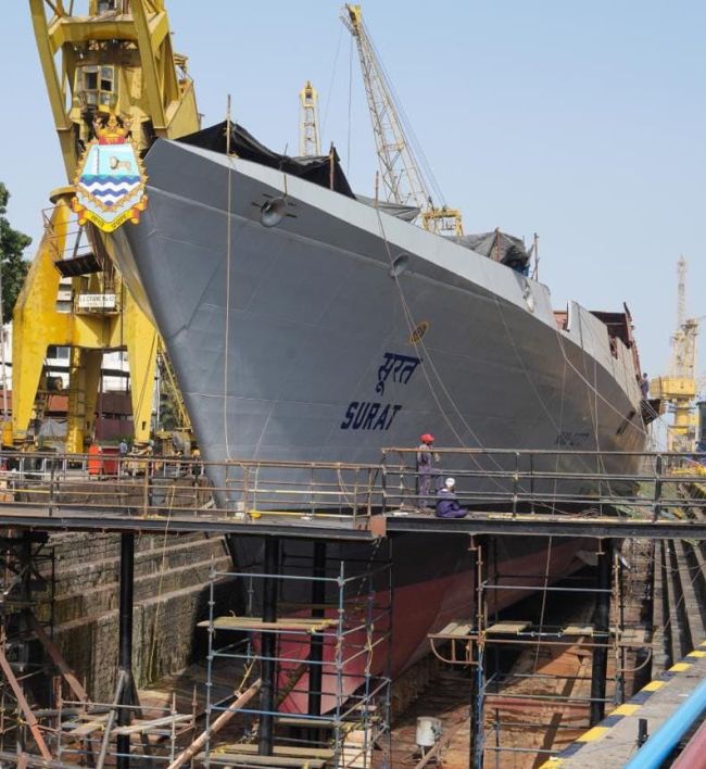 Indegenous frontline warship Surat