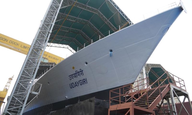 Indegenous frontline warship Udaygiri