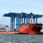 first port equipment arriving